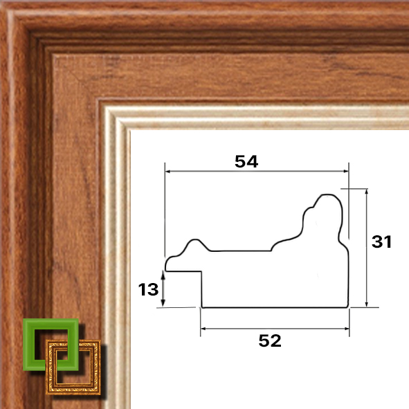 Багет 70.5435.82 ширина 54 мм