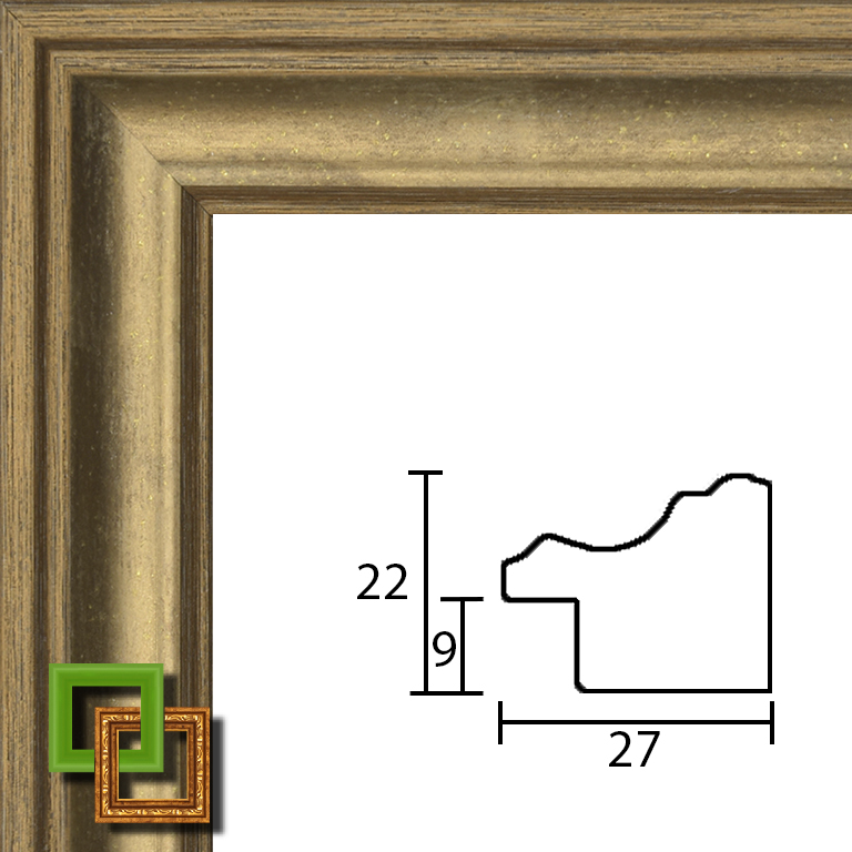 Багет 137.2722.10 ширина 27мм