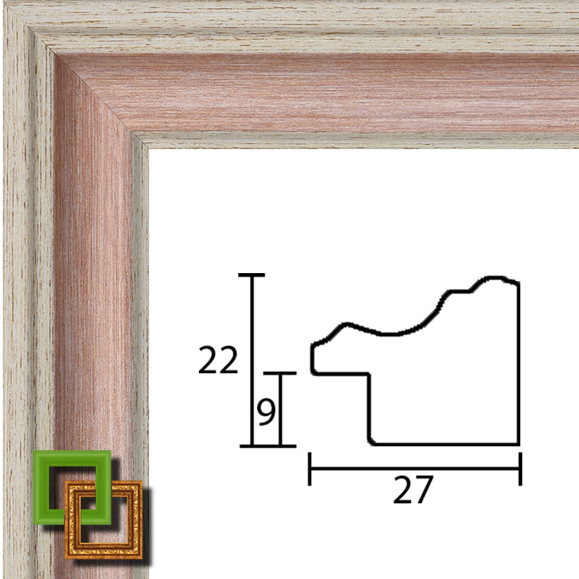 Багет 137.2722.54 ширина 27мм