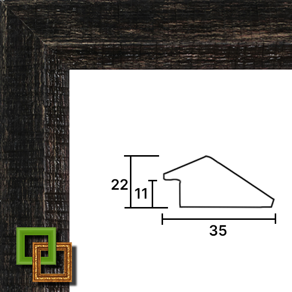 Багет 144.3622.90 ширина 35 мм