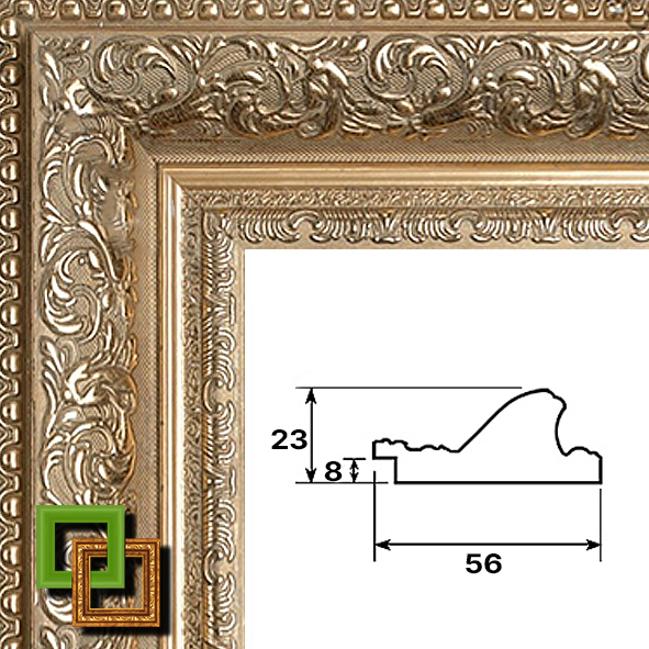 Багет 152.5626.10 ширина 56 мм