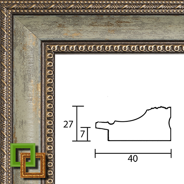 Багет 155.4027.46 ширина 40мм