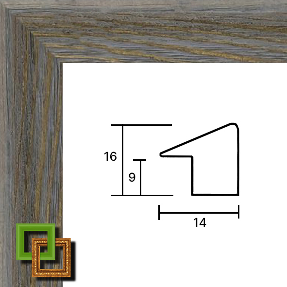 Багет деревянный 172-03 ширина 14 мм