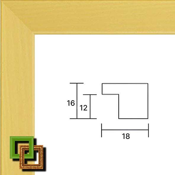 Багет деревянный 175-07 ширина 18 мм