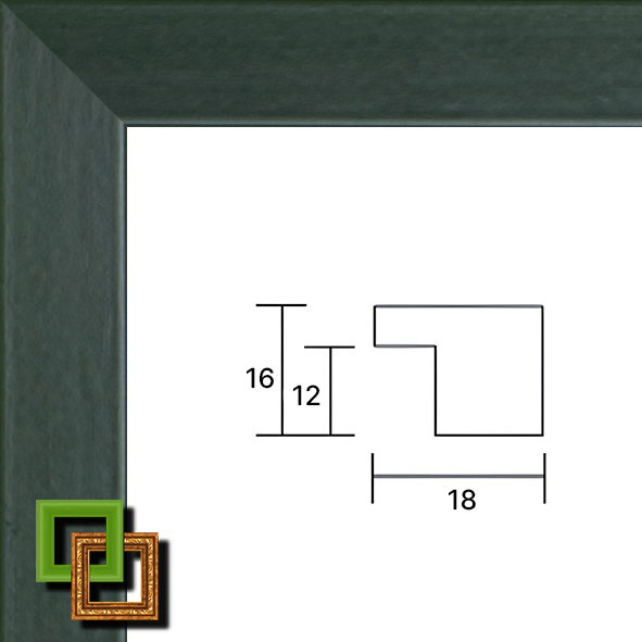 Багет деревянный 175-10 ширина 18 мм