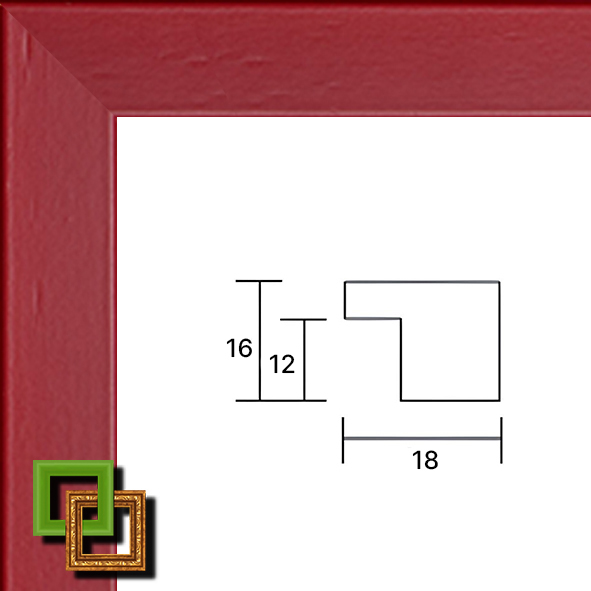 Багет деревянный 175-11 ширина 18 мм
