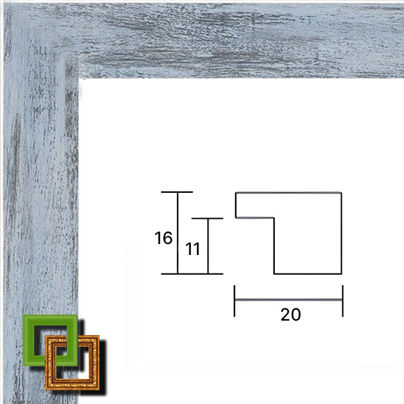 Багет 27.2016.74 (аналог 222.M20.072) ширина 20мм