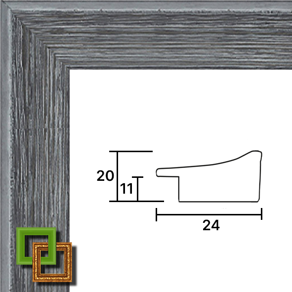 Багет деревянный 251-06 ширина 24 мм