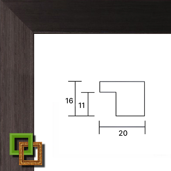 Багет 27.2016.99 (аналог 222.M20.881) ширина 20 мм