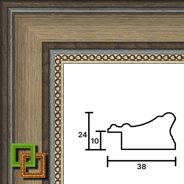 Багет 704.3829.81 ширина 38 мм
