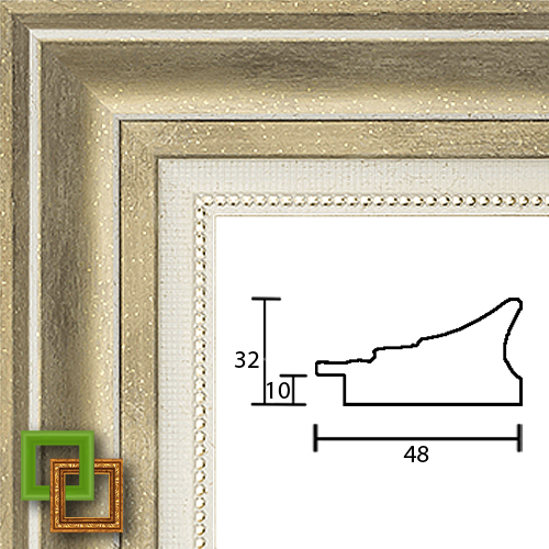 Багет 715.4834.14 ширина 48 мм