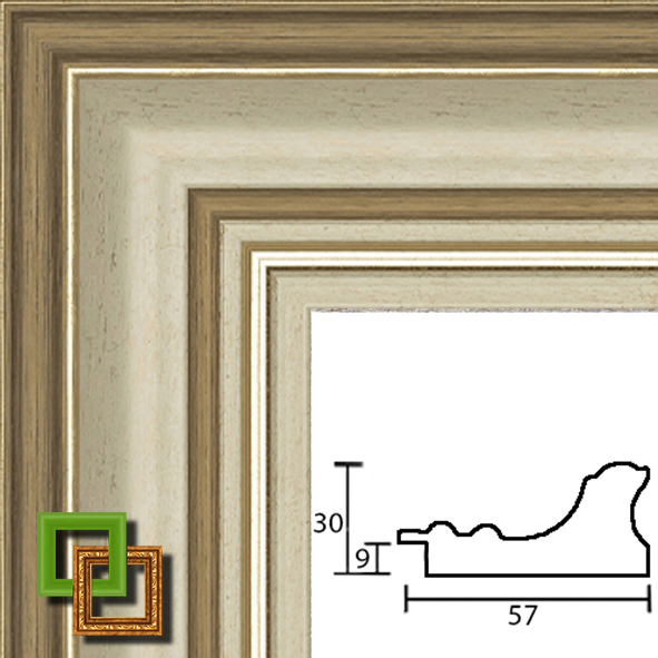 Багет 718.5730.41 ширина 57 мм