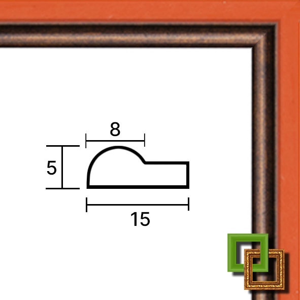 Кант пластиковый 902.15.08 ширина 8 мм