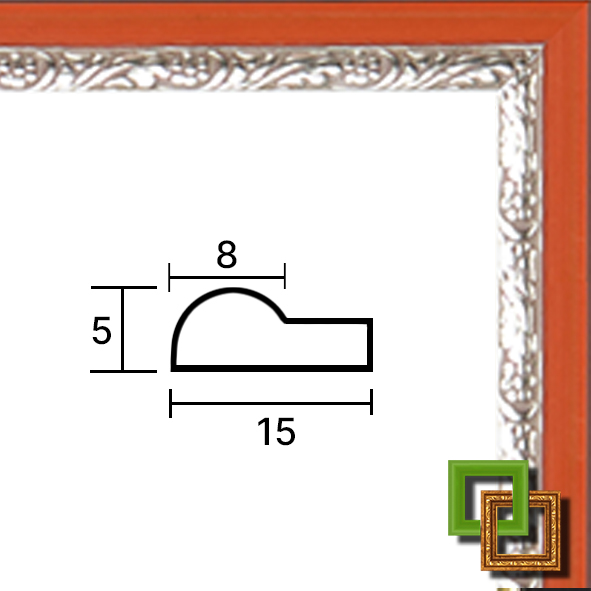 Кант пластиковый 903.15.02 ширина 8 мм