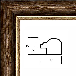 Багет 725.1816.81 ширина 18 мм